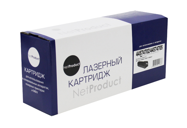 

Картридж лазерный NetProduct N-44574702/44574705 (44574702/44574705), черный, 3000 страниц, совместимый для OKI B411/B431/MB461/MB471/MB491 без чипа