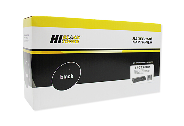 

Картридж лазерный Hi-Black HB-SPC220Bk, черный, 2000 страниц, совместимый, для Ricoh Aficio SPC220DN/C221DN/C222SF