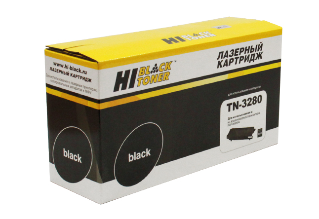 

Картридж лазерный Hi-Black HB-TN-3280 (TN-3280), черный, 8000 страниц, совместимый, для Brother HL-5340/5350/5370/5380//DCP8070D