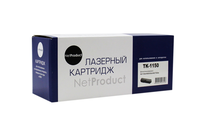 

Картридж лазерный NetProduct N-TK-1150 (TK-1150/1T02RT0NL0), черный, 3000 страниц, совместимый для Kyocera P2235d/P2235dn/P2235dw/M2135dn/M2635dn/M2635dw/M2735dw