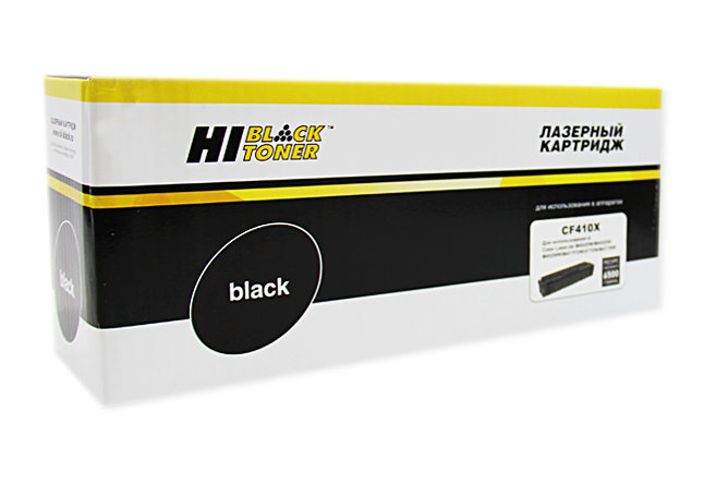 

Картридж лазерный Hi-Black HB-CF410X (CF410X), черный, 6500 страниц, совместимый, для CLJ M452DW/DN/NW/M477FDW/477DN/477FNW