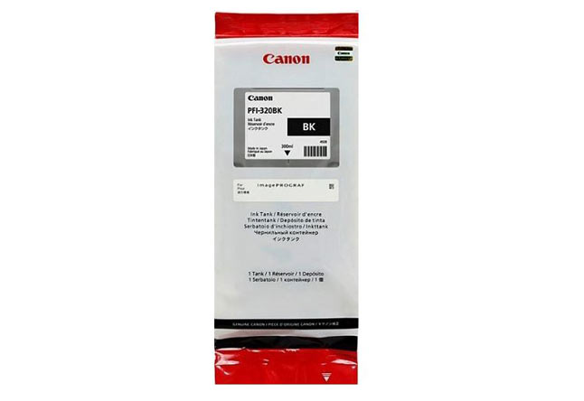 Картридж Canon PFI-320 (2890C001), черный, 300 мл