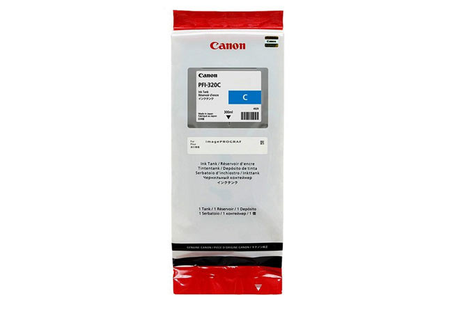 Картридж Canon PFI-320 (2891C001), голубой, 300 мл