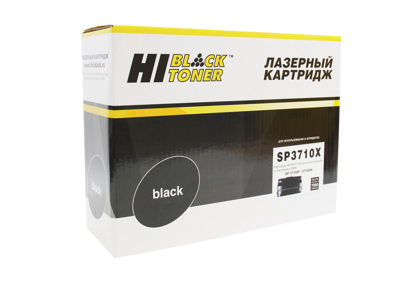 

Картридж лазерный Hi-Black HB-SP3710X (SP3710X/408285), черный, 7000 страниц, совместимый, для Ricoh Aficio SP 3710SF/3710DN