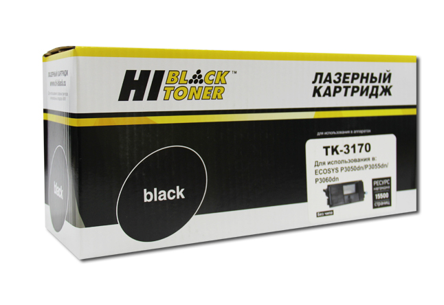 

Картридж лазерный Hi-Black HB-TK-3170 (TK-3170/1T02T80NL0), черный, 15500 страниц, совместимый для Kyocera Ecosys P3050dn/P3055dn/P3060dn
