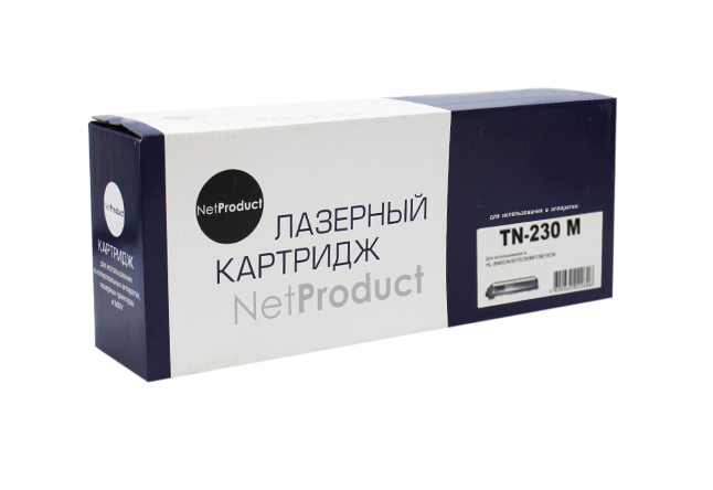 

Картридж лазерный NetProduct N-TN-230M (TN-230M), пурпурный 1400 страниц, совместимый, для Brother HL-3040CN/3070CW/MFC9010CN
