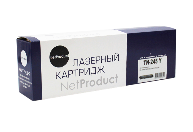 

Картридж лазерный NetProduct N-TN-245Y (TN-245Y), желтый, 2200 страниц, совместимый для Brother HL-3140CW/3150CDW/3170CDW