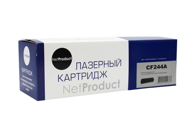 

Картридж лазерный NetProduct N-CF244A (44A/CF244A), черный, 1000 страниц, совместимый, для LJ Pro M15/M15a/Pro MFP M28a/M28w