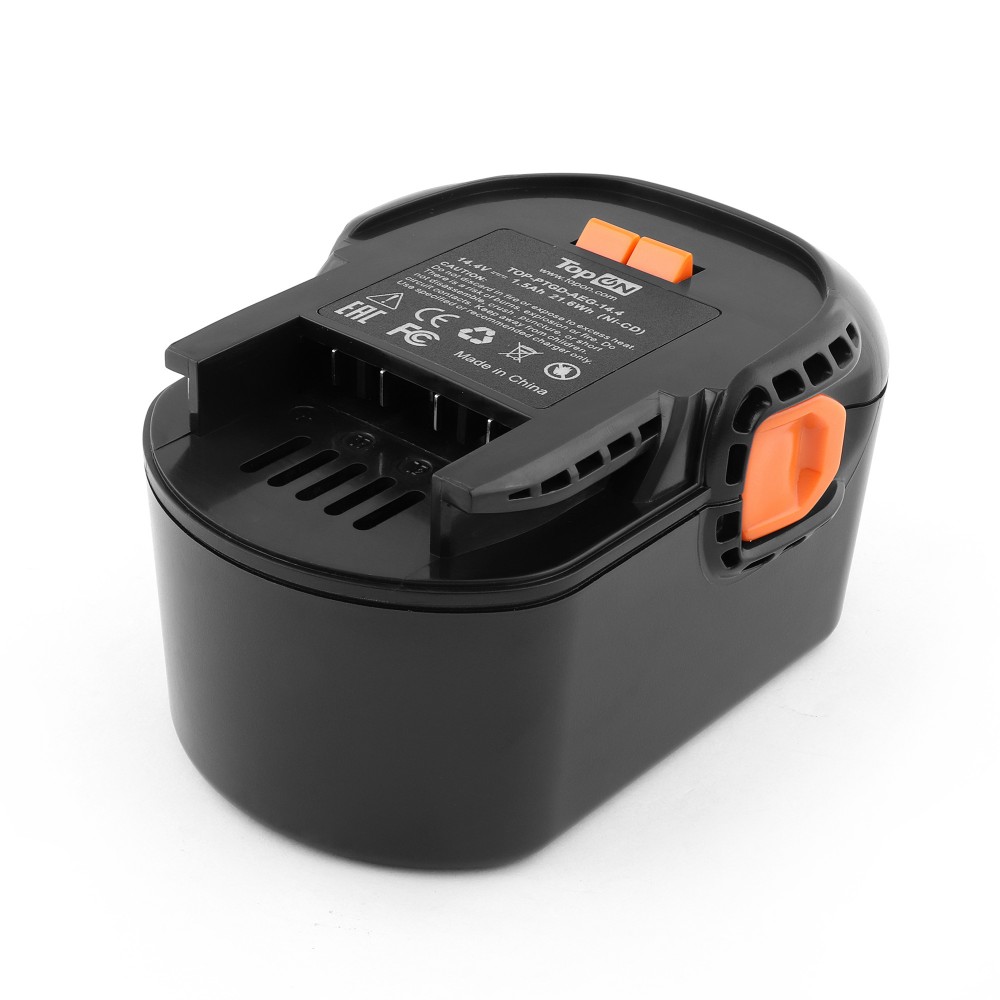 Аккумулятор TopON B1414G, B1420R, B1415R, M1430R, 14.4V, 1.5 А·ч, Ni-Cd