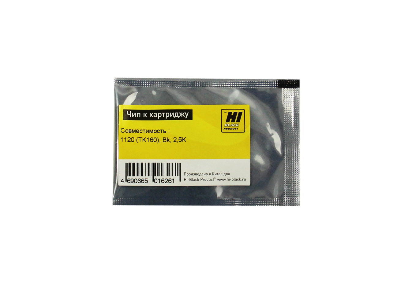 

Чип Hi-Black HB-CHIP-TK-160 для Kyocera (TK-160), черный, 2500 страниц