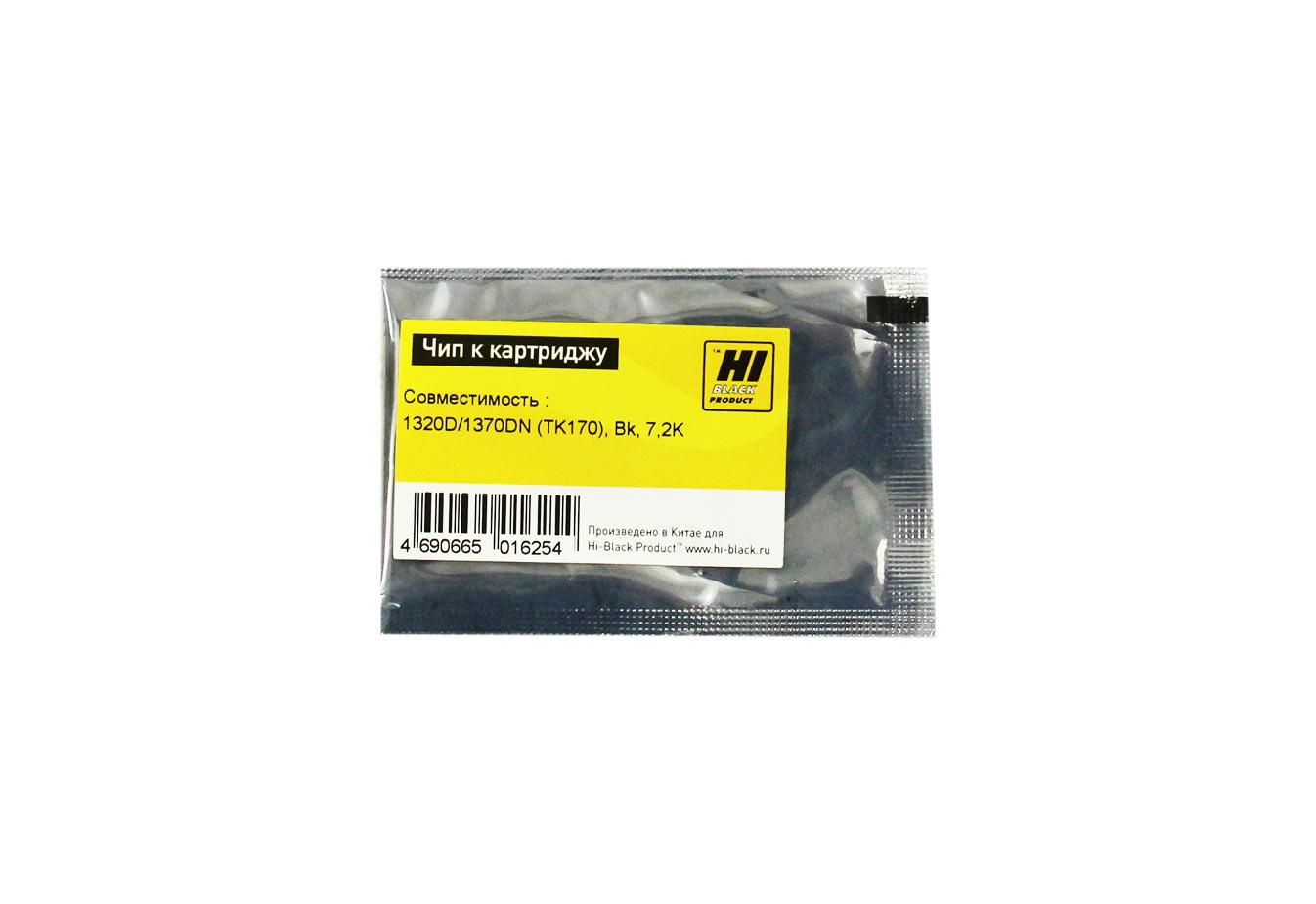 

Чип Hi-Black HB-CHIP-TK-170 для Kyocera (TK-170), черный, 7200 страниц