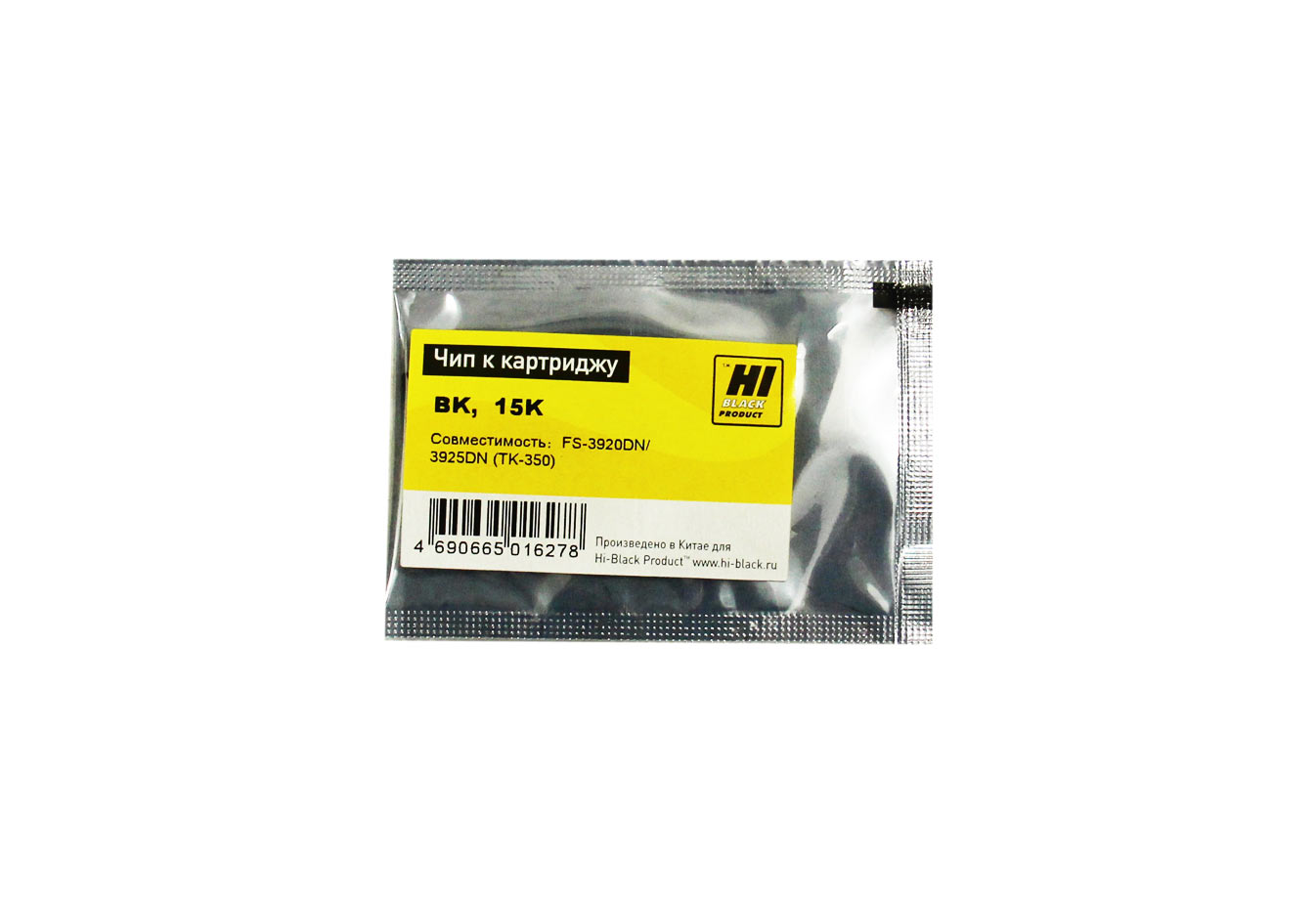

Чип Hi-Black HB-CHIP-TK-350 для Kyocera (TK-350), черный, 15000 страниц