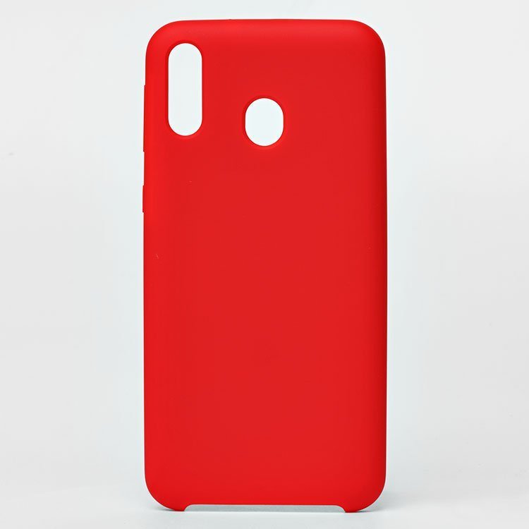 Чехол-накладка Activ Original Design для смартфона Samsung SM-M205F Galaxy M20, силикон, красный (96123)