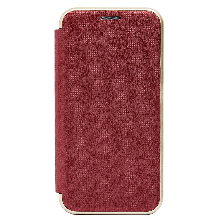 

Чехол-книжка Brera Like Me откр.вбок для смартфона Apple iPhone X, красный/золотистый (85097)
