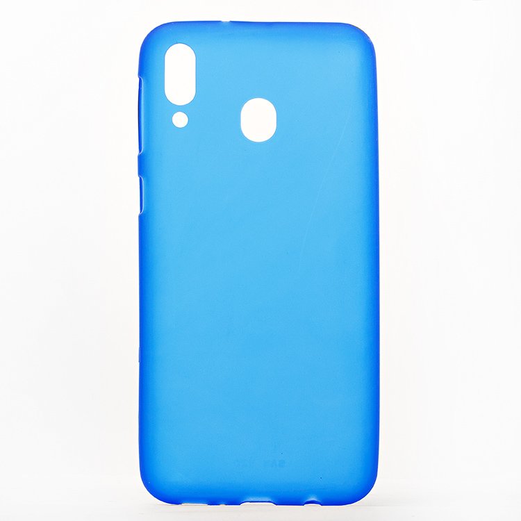 

Чехол-накладка Activ Mate для смартфона Samsung SM-M205 Galaxy M20, силикон, синий (102563)