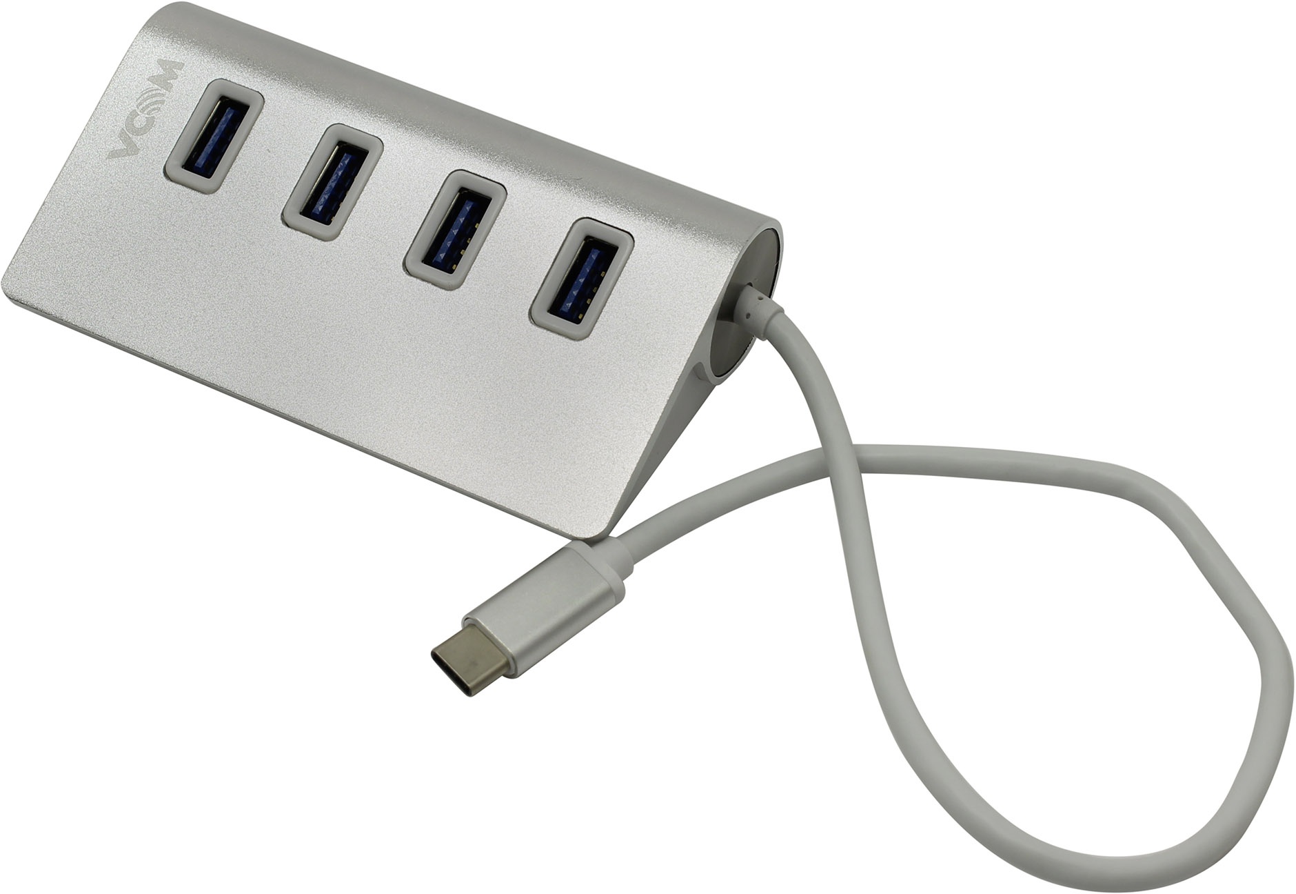 Концентратор USB3.1Type-C(m)-4 port USB3.0 HUB, VCOM (DH316)