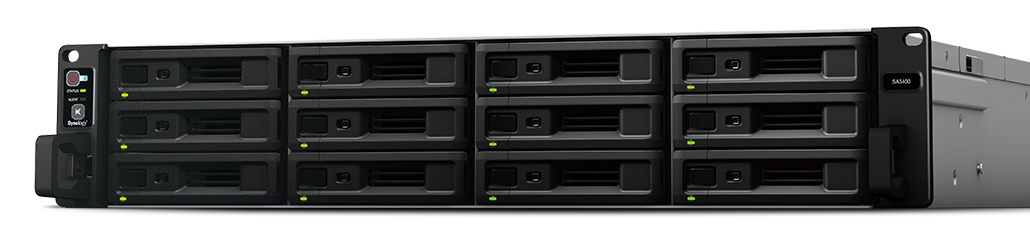 

Сетевой накопитель (NAS) Synology SA3400, слоты 12x2.5"/3.5" SAS/SATA, 4x1 Гбит/с + 2x10 Гбит/с, 2xUSB 3.0, Intel Xeon D-1541/8x2.1GHz, DDR4 16Gb, RAID 0/1/5/6/10, SA3400