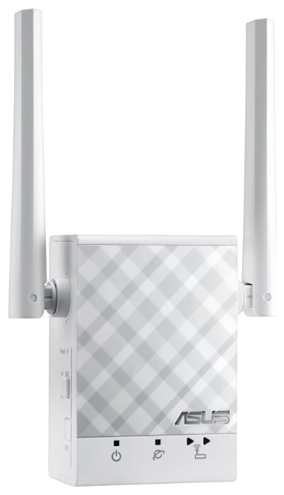 

Усилитель сигнала (репитер) ASUS RP-AC51, 802.11a/b/g/n/ac, 2.4 / 5 ГГц, 733 Мбит/с, порты Ethernet: 1x100 Мбит/с, внешних антенн: 2 (90IG03Y0-BO3410), RP-AC51