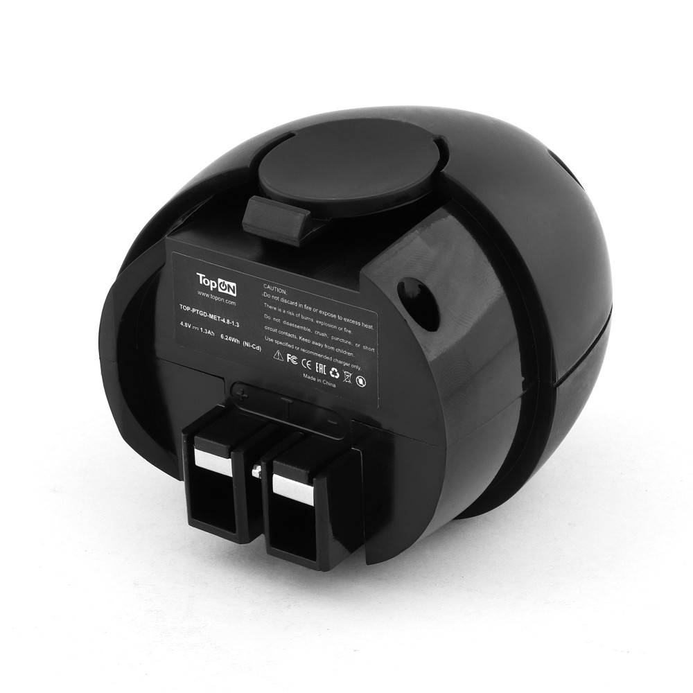 

Аккумулятор TopON 4.8V, 1.3Ah, Ni-Cd, для Metabo 6.31858, 6.27270, 6.27271 (TOP-PTGD-MET-4.8-1.3), 6.31858, 6.27270, 6.27271