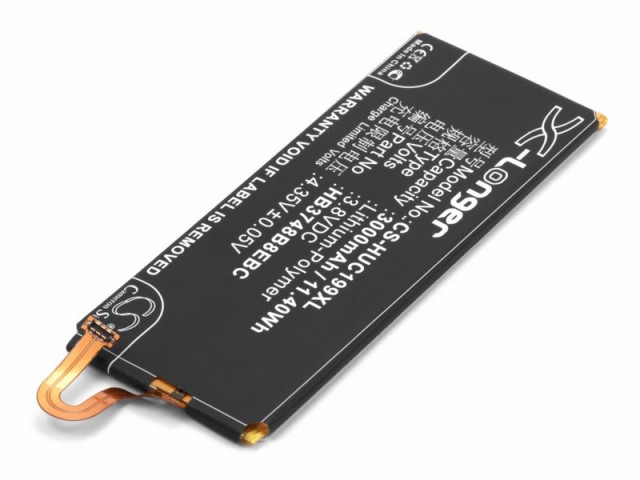 

Аккумулятор CameronSino CS-HUC199XL для Huawei Ascend G7, 3000 (HB3748B8EBC), CS-HUC199XL