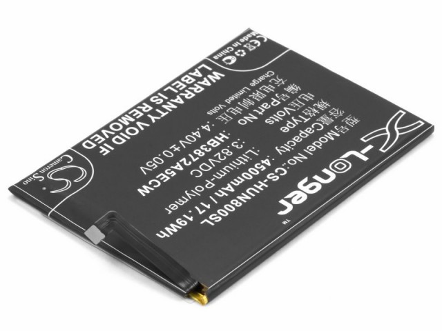 

Аккумулятор CameronSino CS-HUN800SL для Huawei Honor Note 8, 4500 (HB3872A5ECW), CS-HUN800SL