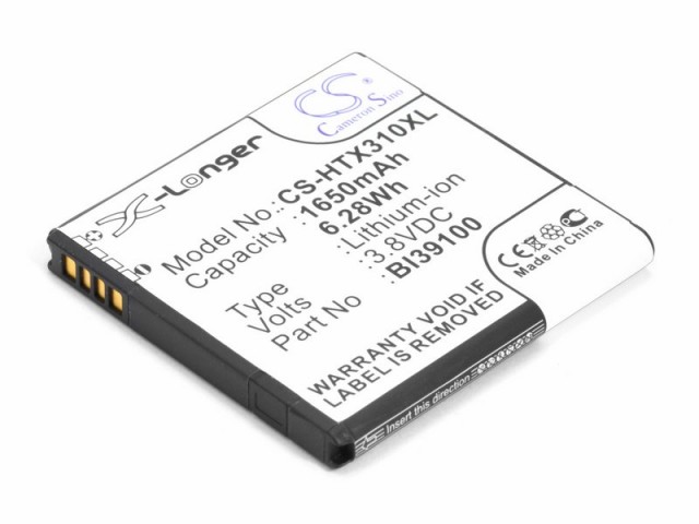 

Аккумулятор CameronSino CS-HTX310XL для HTC BA S640, 1650 (BI39100), CS-HTX310XL