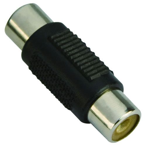 

Переходник VCOM RCA(F)-RCA(F), черный (VAD7849)