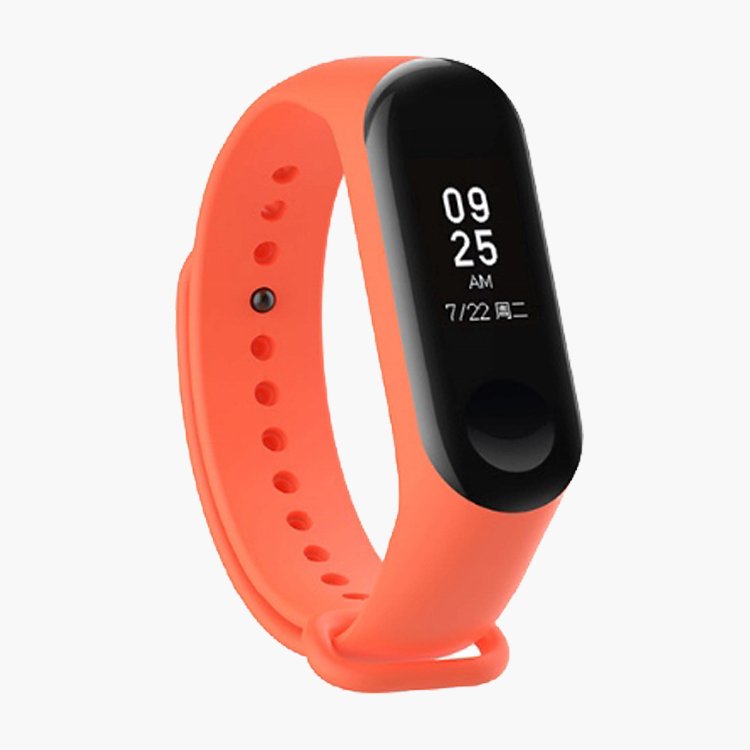 Ремешок для Xiaomi Mi Band 3/Mi Band 4, оранжевый