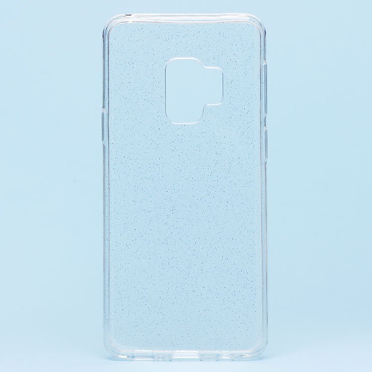 

Чехол-накладка SC123 для смартфона Samsung SM-G960 Galaxy S9, силикон, прозрачный белый (103360)