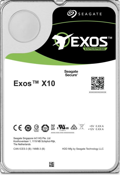 

Жесткий диск (HDD) Seagate 10Tb Exos X10, 3.5", 7.2K, 512e, SAS 12Gb/s (ST10000NM0096)