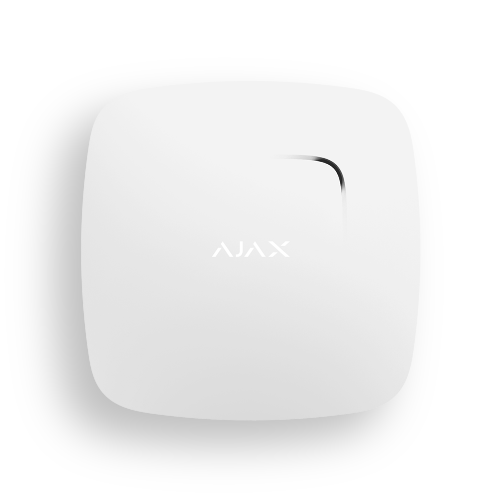 

Датчик дыма/угарного газа Ajax FireProtect Plus, 85dB, 2xCR2+CR2032, белый (8219.16.WH1), FireProtect Plus