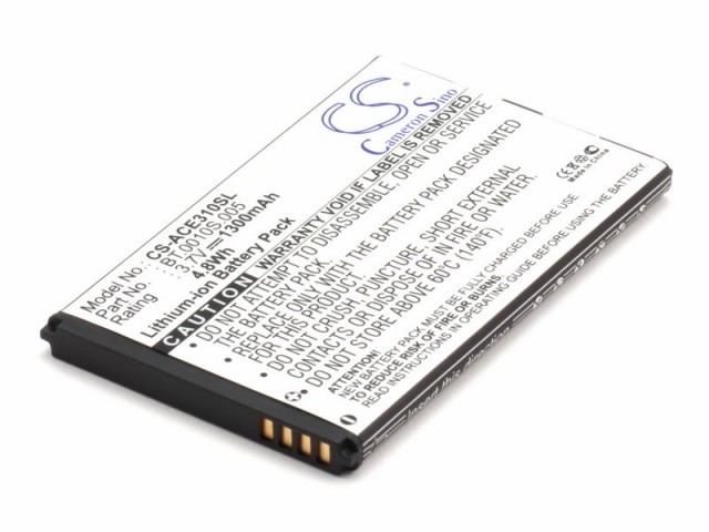 

Аккумулятор CameronSino CS-ACE310SL для Acer beTouch E140, Liquid Mini E310, 1300 (BAT-310), CS-ACE310SL