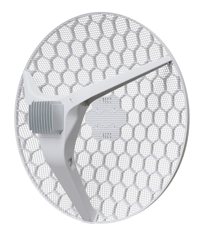 

Точка доступа MikroTik LHG XL 52 ac, LAN: 1x1 Гбит/с, 802.11a/b/g/n/ac, 2.4 / 5 ГГц, до 1.2 Гбит/с, внутренних антенн: 1x27dBi, PoE (RBLHGG-5HPacD2HPnD-XL), LHG XL 52 ac