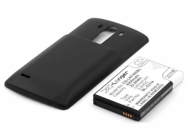 

Аккумулятор CameronSino CS-LKF400B для LG G3 D855, G3 D856, Li-Ion, 5900, 3.8V, усиленный (P104.00503), CS-LKF400B