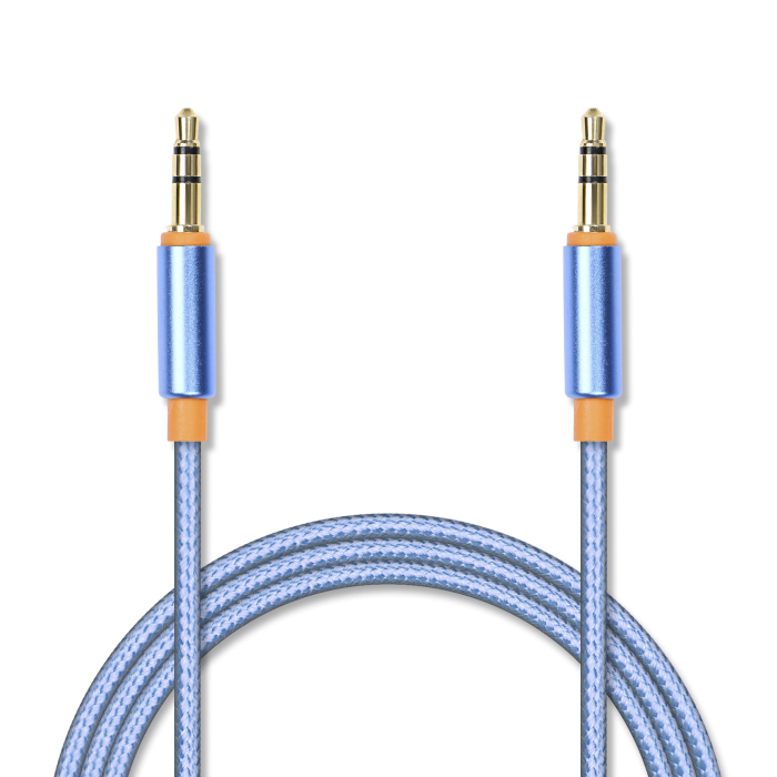 

Кабель соединительный Jet.A Jack 3.5-Jack 3.5, 1м, синий (JA-AC02)