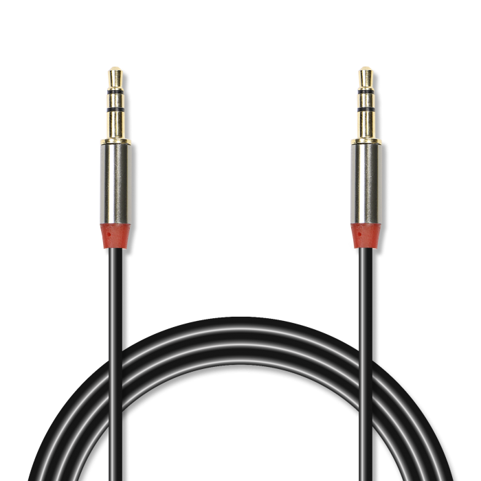 

Кабель соединительный Jet.A Jack 3.5-Jack 3.5, 1м, черный (JA-AC01)