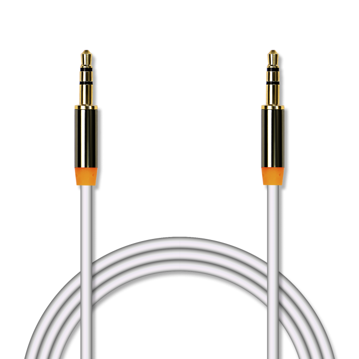 

Кабель соединительный Jet.A Jack 3.5-Jack 3.5, 2м, белый (JA-AC01)