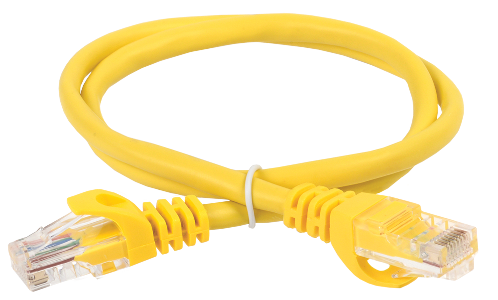 

Патч-корд UTP кат.5e, 0.5м, RJ45-RJ45, желтый, ITK (PC05-C5EU-05M)