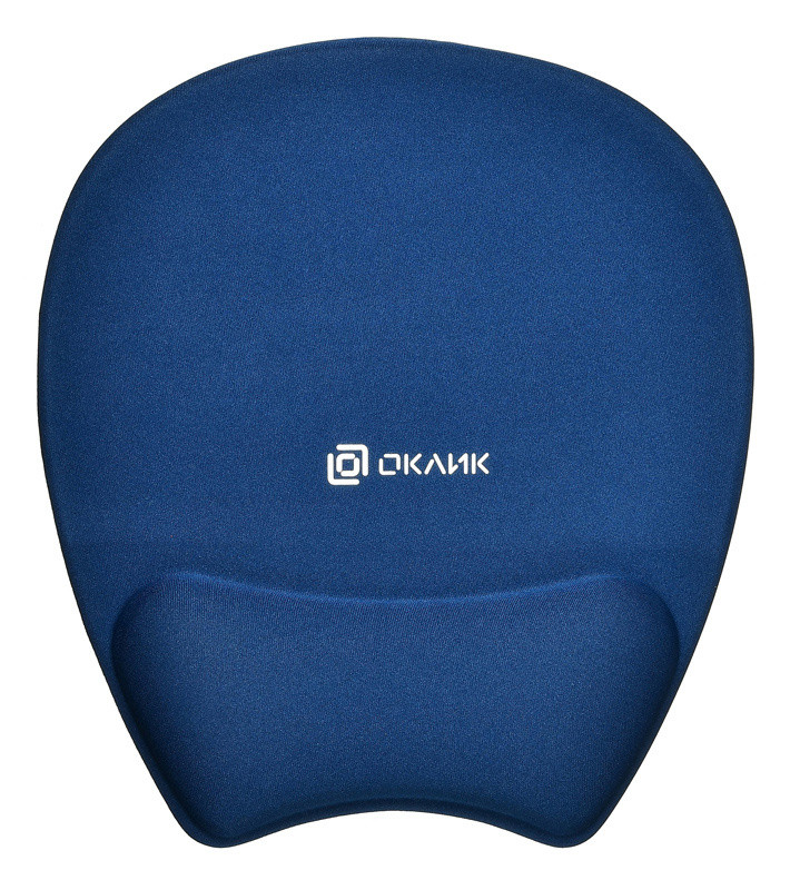 

Коврик для мыши Oklick OK-RG0580-BL, 250x220x4мм, синий, OK-RG0580-BL