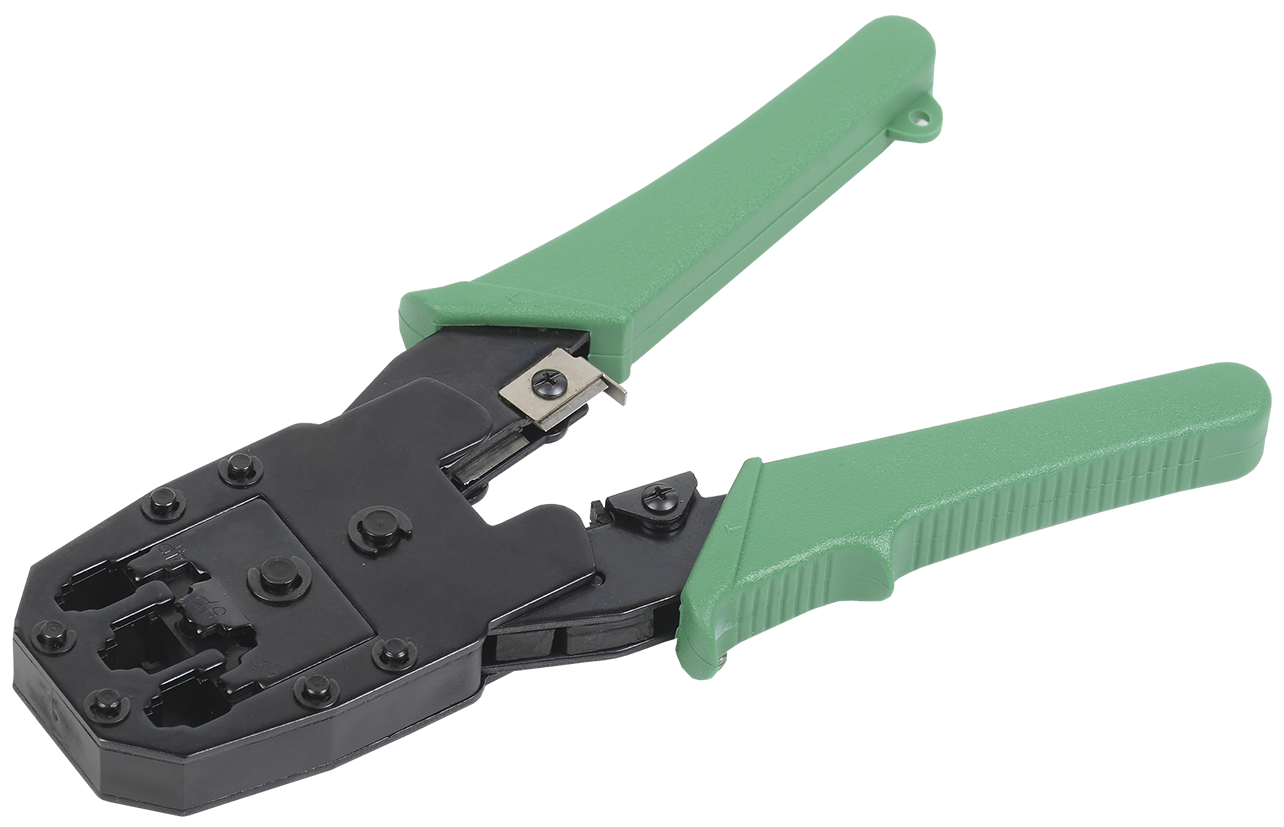 Клещи обжимные (кримпер) ITK TM1-G10V для RJ45 RJ12 RJ11 (TM1-G10V)
