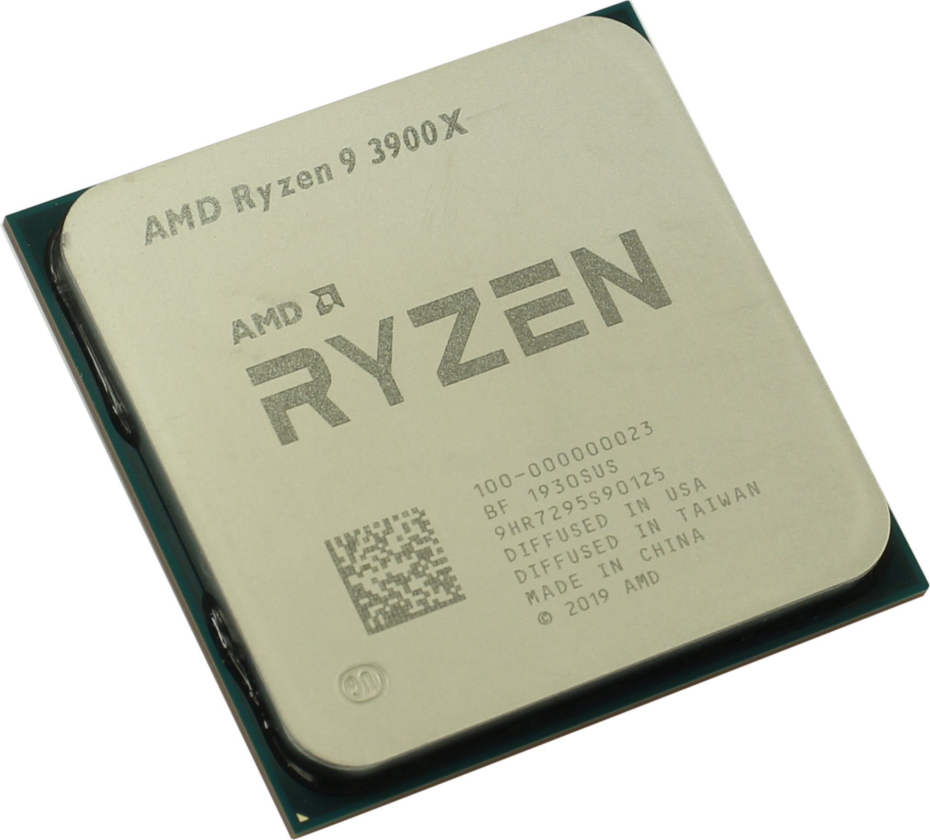 Процессор AMD Ryzen 9-3900X Matisse, 12C/24T, 3800MHz 64Mb TDP-105W SocketAM4 tray (OEM) (100-000000023) - фото 1