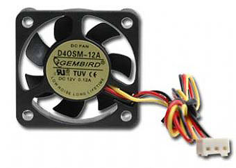 Вентилятор для видеокарты Gembird D40SM-12A, 40 мм