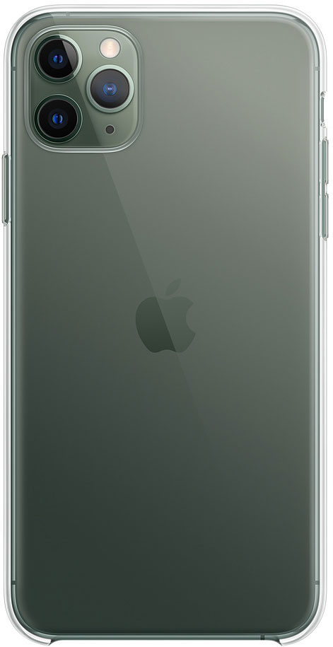 

Чехол-накладка Apple Clear Case для смартфона Apple iPhone 11 Pro Max, поликарбонат, прозрачный (MX0H2ZM/A)