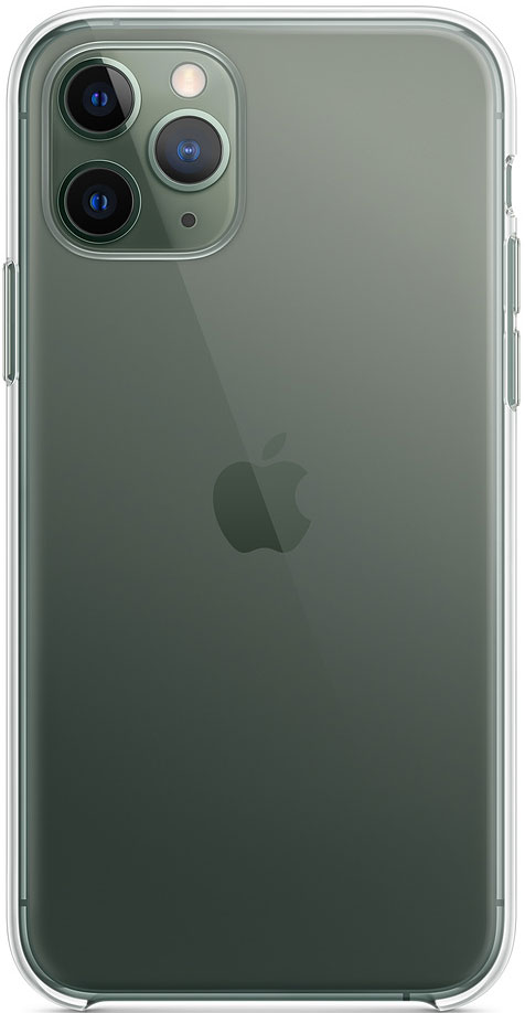 

Чехол-накладка Apple Clear Case для смартфона Apple iPhone 11 Pro, поликарбонат, прозрачный (MWYK2ZM/A)