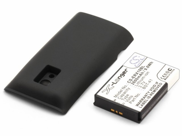 

Аккумулятор CameronSino CS-ERX10BL для Sony Ericsson Xperia X10, Li-Ion, 2600, 3.7V, черный (P104.00902), CS-ERX10BL