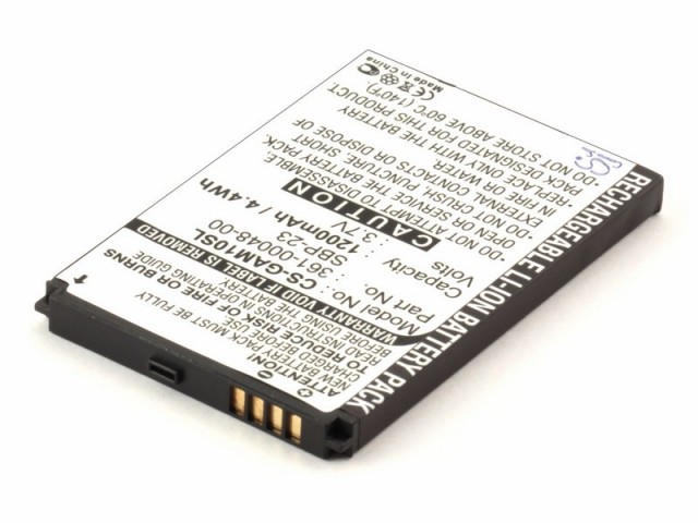 

Аккумулятор CameronSino CS-GAM10SL для Garmin-Asus nuvifone A10, M10 (SBP-23), Li-Ion, 1200, 3.7V (P104.00927), CS-GAM10SL