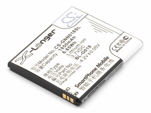 

Аккумулятор CameronSino CS-GNN018SL для Fly IQ441 Radiance (BL-G018, BL4013), Li-Ion, 1850, 3.7V (P104.00934), CS-GNN018SL