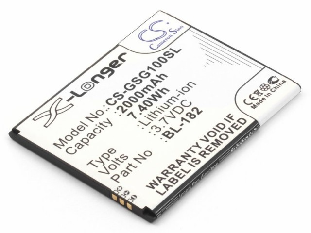 Аккумулятор CameronSino CS-GSG100SL для GSmart Sierra S1 (BL-182)