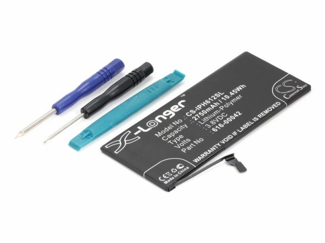 

Аккумулятор CameronSino CS-IPH612SL для Apple iPhone 6S Plus (616-00042), Li-Pol, 2750, 3.8V (P104.01045), CS-IPH612SL