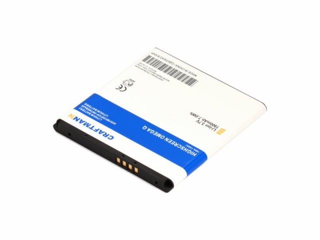 

Аккумулятор CameronSino CS-KTU860SL для Highscreen Omega Q (OMEGA Q), Li-Ion, 1600, 3.7V (P104.01049), CS-KTU860SL